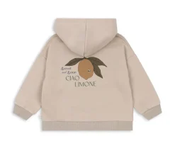 Konges Slojd Sudadera con Capucha y Cremallera Lou French Oak^ Ropa Infantil