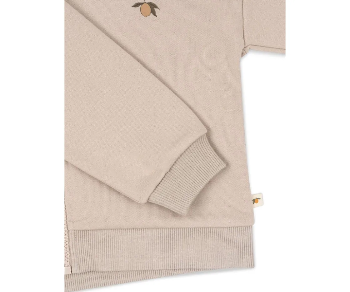 Konges Slojd Sudadera con Capucha y Cremallera Lou French Oak^ Ropa Infantil