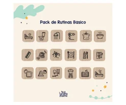 Niños Walamami Tabla De Rutinas con Pack Rutinas Básicas
