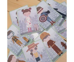 Niños Little Dutch Tablero Magnético Jim y Rosa