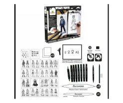 Sycomore Tableta de Luz A5 Creación de Personajes Manga^Niños Manualidades Para Niños