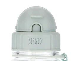 Tutete Tapa para Botella Plástico Leaves Sage Personalizable