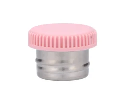 Tutete Tapón con Base Metal para Botella Acero Rosa