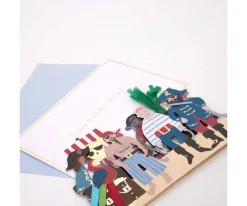 Niños Meri Meri Tarjeta de Cumpleaños Pirates