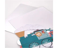 Niños Meri Meri Tarjeta de Cumpleaños Train