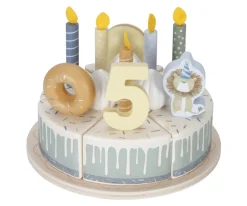 Niños Little Dutch Tarta de Cumpleaños Azul