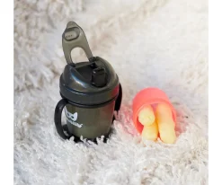 Herobility Taza Antigoteo Negra 140ml^ Vasos Antiderrame