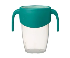 Niños b.box Taza Aprendizaje 360º con Cierre Hermético y Asas Emerald Forest