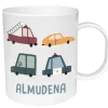 Tutete Taza de Plástico Personalizada Vintage Cars