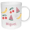 Tutete Taza de Plástico Personalizada Fruits