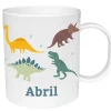 Tutete Taza de Plástico Personalizada Mundo Dinosaurios