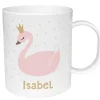 Tutete Taza de Plástico Personalizada Cisne^ Tazas Para Personalizar
