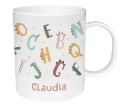 Tutete Taza de Plástico Personalizada Funny Letters