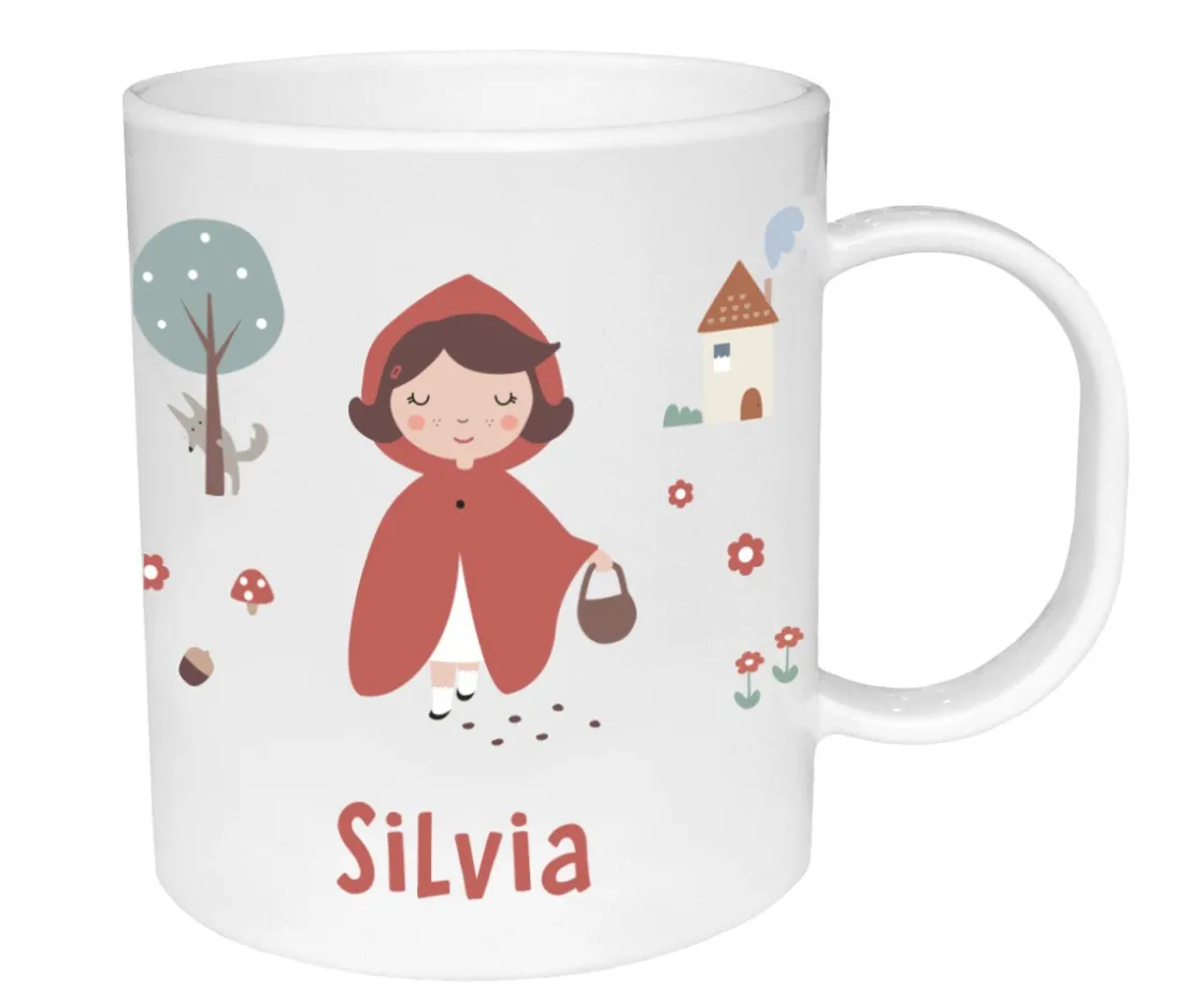Tutete Taza de Plástico Personalizada Little Red