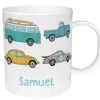 Tutete Taza de Plástico Personalizada Coches