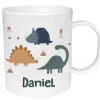 Tutete Taza de Plástico Personalizada Dinos World