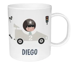 Tutete Taza de Plástico Personalizada Speed Racers