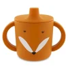 Trixie Taza de Silicona Mrs. Fox^ Vasos Antiderrame