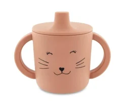 Trixie Taza de Silicona Mrs.Cat^ Vasos Antiderrame