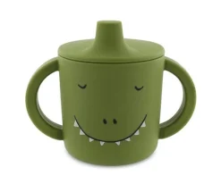 Trixie Taza de Silicona Mrs. Dino^ Vasos Antiderrame