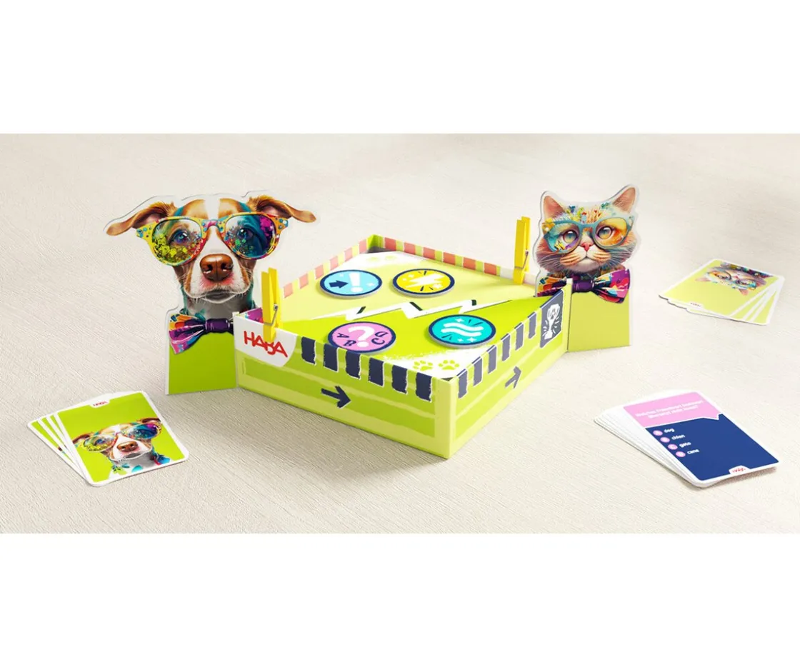 Niños Haba Team Quiz Challenge Gatos vs Perros