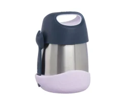 b.box Termo con Cuchara / Tenedor 335 ml Indigo Rose^ Termos Infantiles