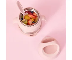 b.box Termo con Cuchara / Tenedor 335 ml Indigo Blush Crush^ Termos Infantiles