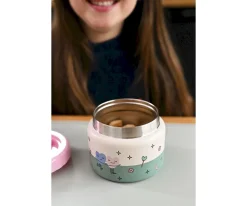 The Cotton Cloud Termo para Sólidos Dancing Hearts 350 ml