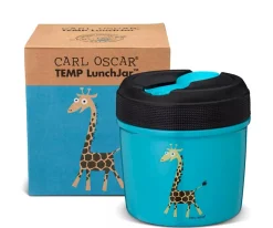 Carl Oscar Termo para Sólidos LunchJar Jirafa Turquoise