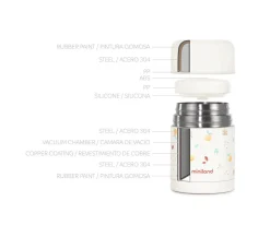 Miniland Termo para Sólidos Thermy Valencia 600 ml