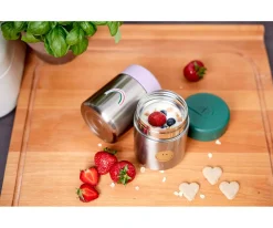 Lassig Termo Sólidos Happy Heart Lavender^ Comer Al Aire Libre