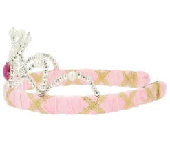 Niños Den Goda Fen Tiara Rosa