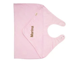 Niños Timboo Toalla Delantal Capa Baño Silky Lilac Personalizable