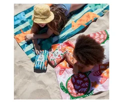 Dock & Bay Toalla Playa Large Microfibra Kids Camaleón Personalizable