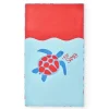 Niños Dock & Bay Toalla Playa Large Microfibra Tortugas