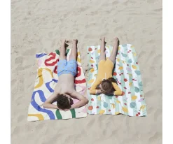 Niños Dock & Bay Toalla Playa Large Microfibra Cabana Doodle Mood Personalizable