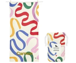 Niños Dock & Bay Toalla Playa Large Microfibra Cabana Doodle Mood Personalizable