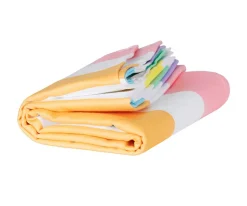 Niños Dock & Bay Toalla Playa Large Microfibra Summer Rainbow Pastel Personalizable
