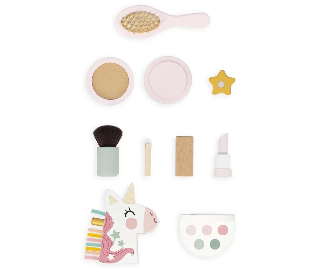 Niños Janod Tocador de Madera Unicornio