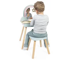 Niños Janod Tocador Unicornio de Madera y Accesorios