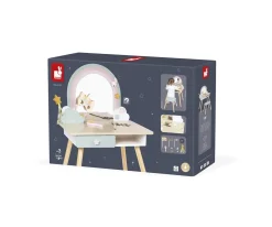 Niños Janod Tocador Unicornio de Madera y Accesorios