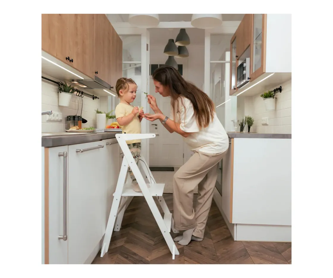 Ettetete Torre de Aprendizaje Step'n'Fold White