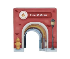 Niños Little Dutch Torre Encajable Ciudad con Coches