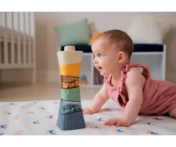 Baby to Love Torre Sensorial Apilable^Niños Juguetes Apilables