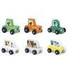 Janod Tractor de Madera Campiña Cross Roads^Niños Juguetes Para Niños De 18 Meses