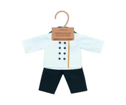 Niños Miniland Traje de Cocinero para Muñecos de 38 cm