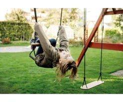 Niños small foot Trapecio con Anillas de Gimnasia "Black Line"