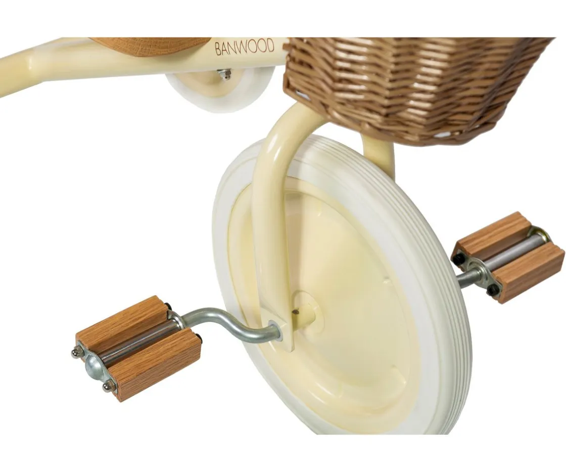 Niños Banwood Triciclo Trike Crema