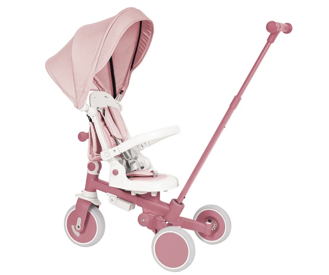 Niños Olmitos Triciclo Multifunción Evol Rosa