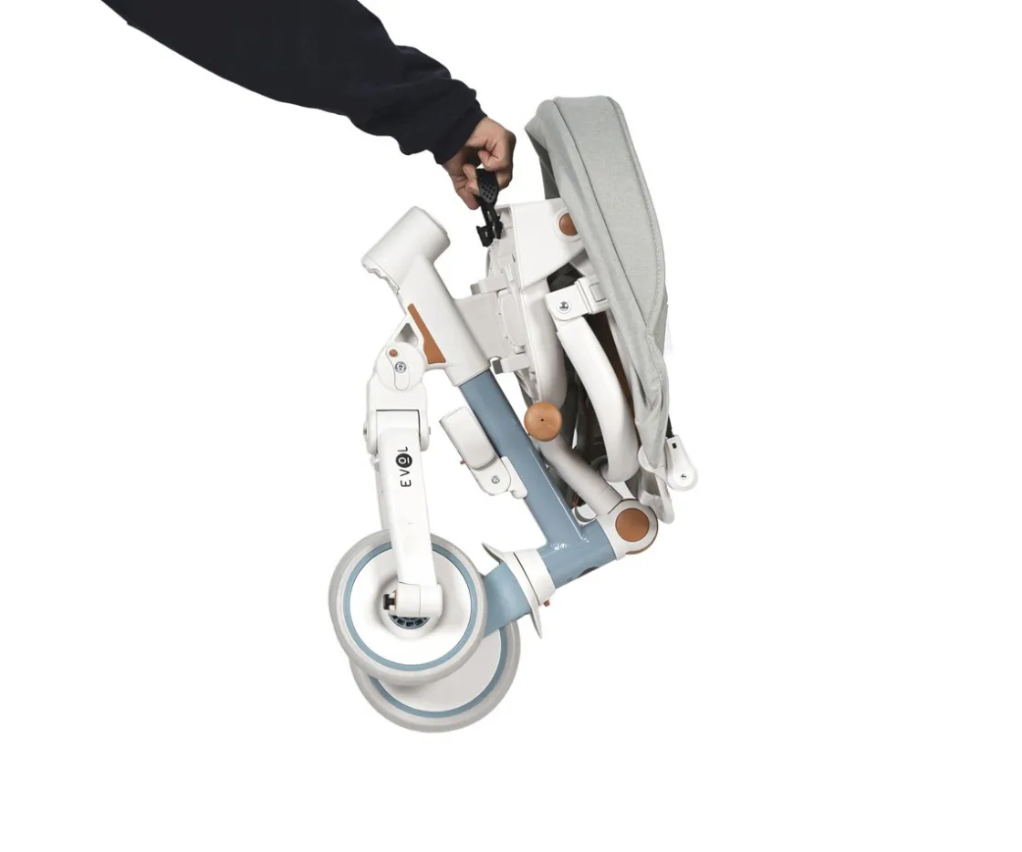 Niños Olmitos Triciclo Multifunción Evol Azul